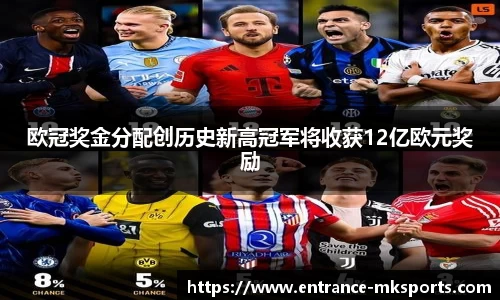 欧冠奖金分配创历史新高冠军将收获12亿欧元奖励